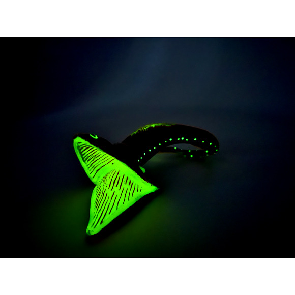 Gulper eel by Safari Ltd. 1997 abyssal fish retired figure glow in the dark - Picture 5 of 8
